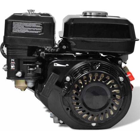 Moteur à essence 6,5 CH 4,8 kW Noir