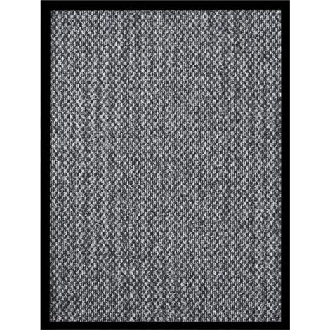 vidaXL Doormat  Grey 60x80 cm