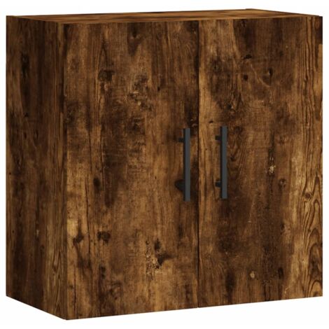 Armoire murale chêne fumé 60x31x60 cm bois d'ingénierie vidaXL