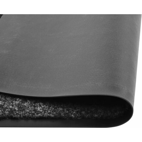 Paillasson lavable Noir 60x180 cm