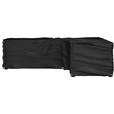 Housse de salon de jardin en forme de L 16 œillets 250x250x70cm vidaXL