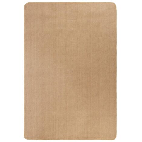 Vidaxl – Tapis berbère en jute tissé 80x160 cm – Support en latex antidérapant – Fibres durables – Couleur naturelle