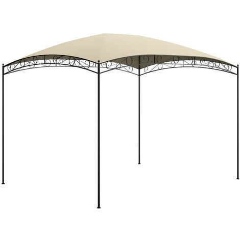 Tonnelle de jardin, Pergola de jardin Tente de réception 3x4x2,65 m Crème 180 g/m² vidaXL