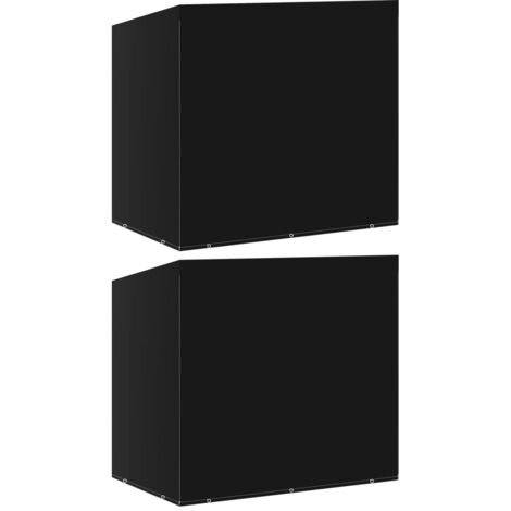 Housse de balancelle 2pcs 10 œillets 2 fermetures 255x145x170cm vidaXL