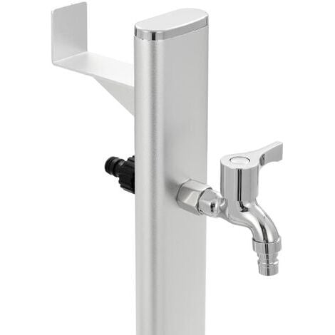 Colonne à eau de jardin Aluminium 95 cm