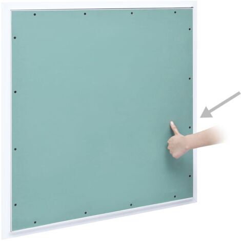 Panneau d'accès Cadre en aluminium plaque de plâtre 600x600 mm