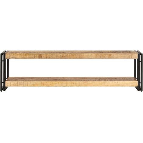 Meuble TV 150 x 30 x 40 cm Bois massif de manguier