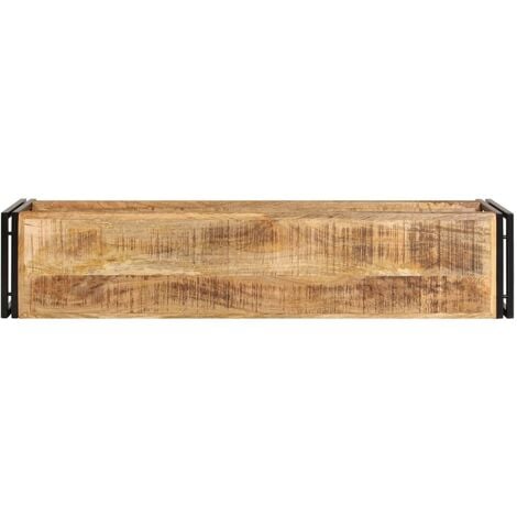 Meuble TV 150 x 30 x 40 cm Bois massif de manguier