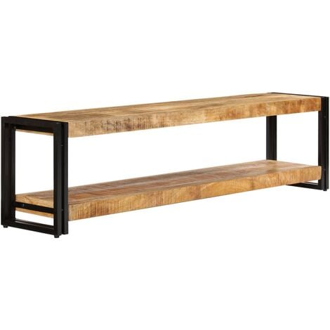 Meuble TV 150 x 30 x 40 cm Bois massif de manguier