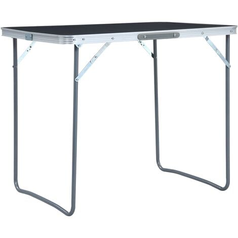 Table de pique-nique pliante à 4 sièges légère en aluminium Table de jardin  vida