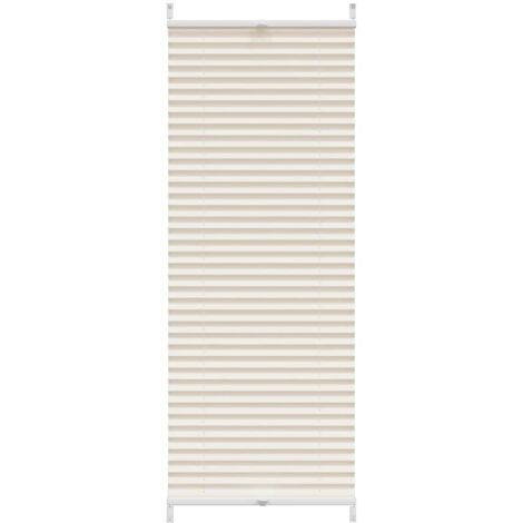 Plisse Blind 60x125cm Creme