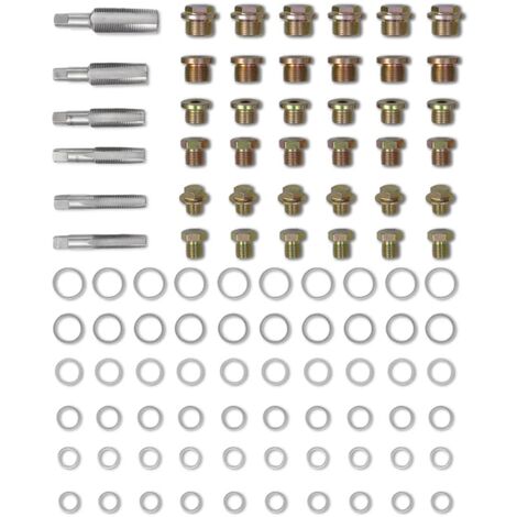 Kit de réparation de filetage de robinet de bouchon de vidange d'huile de  voitur