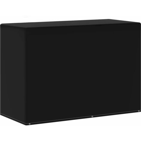 Vidaxl – Housse de meubles de jardin imperméable 180x80x125 cm – 6 œillets en aluminium – Résistante aux UV et aux déchirures