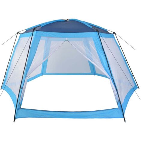 vidaXL Pool Tent Fabric 590x520x250 cm Blue