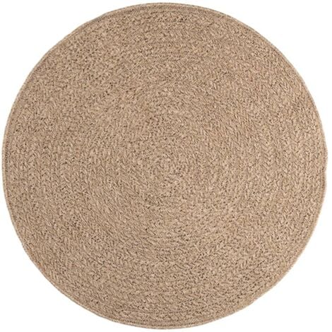 Tapis 120 cm aspect jute intérieur et extérieur