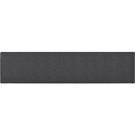 Tapis de couloir  Tapis Salon Anthracite 80x400 cm vidaXL