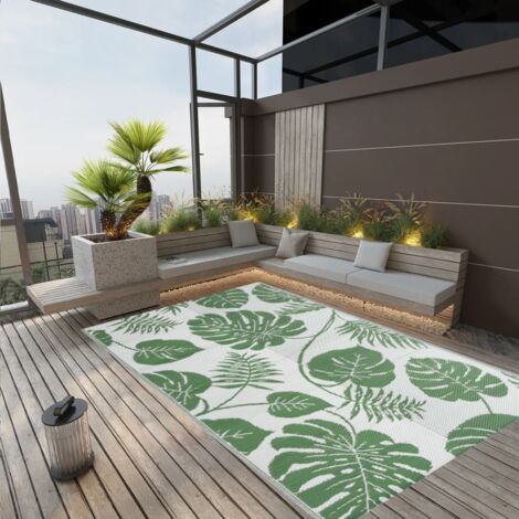 Tapis d'extérieur ARAKIL Vert 190x290 cm PP vidaXL