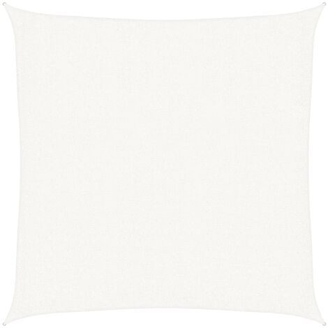 Voile d'ombrage 160 g/m² Blanc 3x3 m PEHD vidaXL