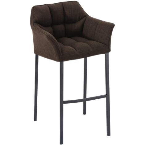 Barhocker Damaso B Stoff mit 4-Fuß Gestell (1/5)