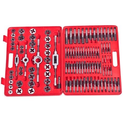 Ensemble de tarauds et filières 111 pcs