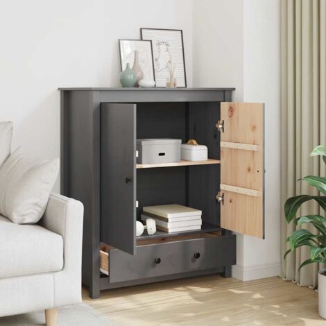 VidaXL Buffet, Armoire Avec Porte, Meuble De Rangement, Organisateur De