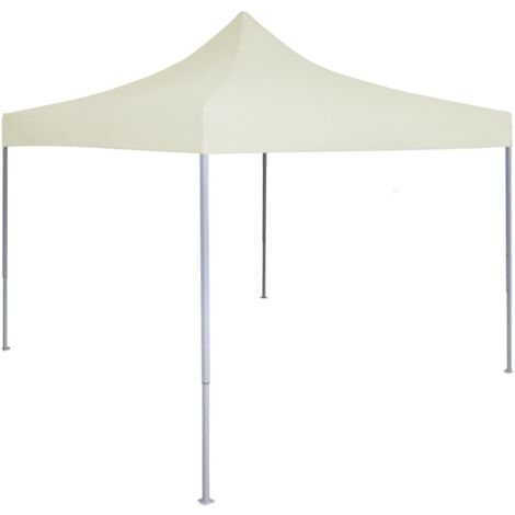 Vidaxl – Tente de réception pliante 2x2 m – Acier enduit de poudre – Tissu Oxford 600D résistant aux UV et à l'eau – Installation rapide