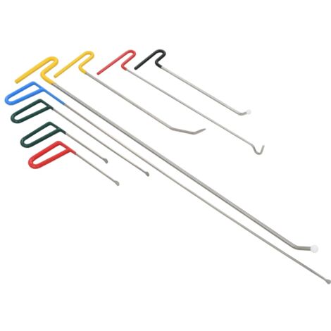 Kit de débosselage sans peinture 8 pcs Acier inoxydable