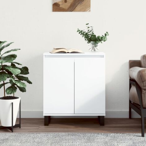 Buffet，Meuble de rangement Blanc 60x35x70 cm Bois d'ingénierie vidaXL