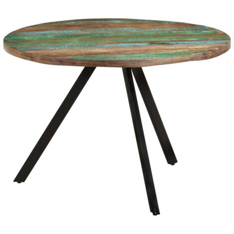 vidaXL Dining Table 110x75 cm Solid Wood Reclaimed (1/5)