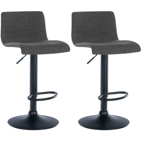 2er Set Barhocker Branford Stoff (1/5)