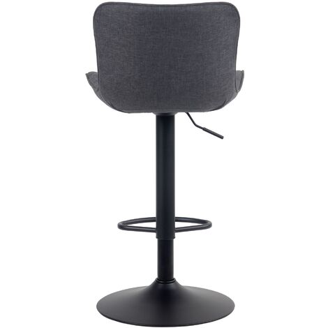 Lot De 2 Tabourets De Bar Hauteur Réglables Chaises De Cuisine Hautes