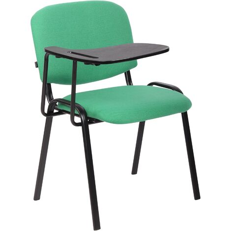 Chaise Ken en tissu avec table pliante verte