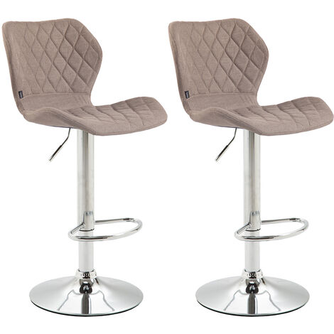 2er Set Barhocker Cork Stoff chrom (1/5)