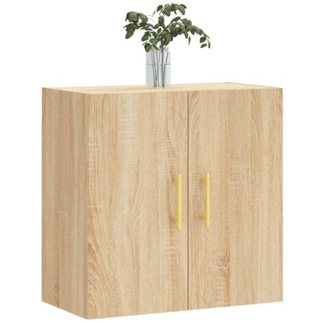 Armoire murale chêne sonoma 60x31x60 cm bois d'ingénierie