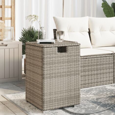 Table de couverture de bouteille de propane gris 40x40x60 cm vidaXL