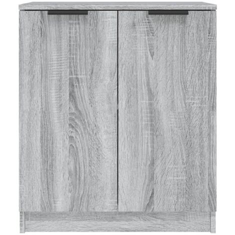 Buffet Sonoma gris 60x30x70 cm Bois d'ingénierie