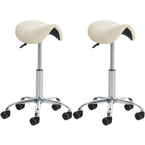 2er Set Arbeitshocker Reno Kunstleder (1/2)