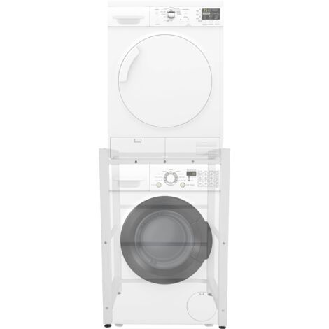 CLP – Étagère pour machine à laver – Capacité 300 kg – Construction métallique résistante à la rouille – Dimensions 105x75x62 cm