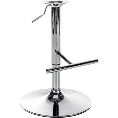 Support de remplacement pour tabouret de bar – Réglable en hauteur 56-77 cm – Métal solide avec repose-pieds en T – Compatible avec modèles CLP (1/5)