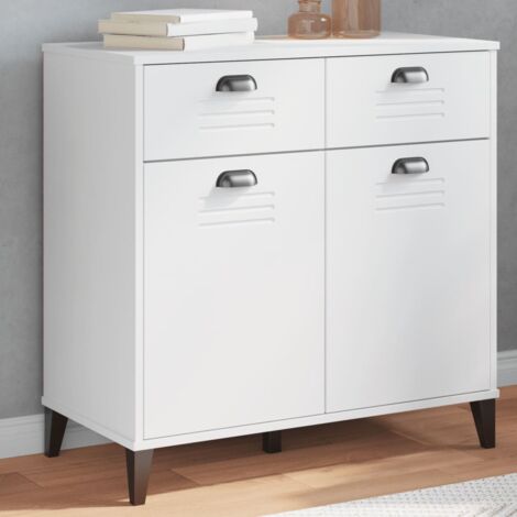 vidaXL Sideboard "VIKEN" White 80x40x80 cm Engineered Wood (1/5)