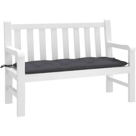 vidaXL Garden Bench Cushion Anthracite 120x50x7cm Oxford Fabric