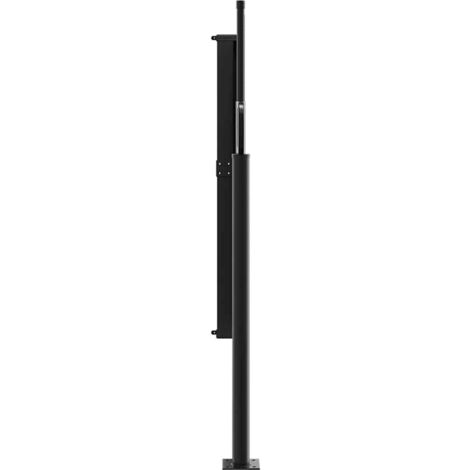 Auvent latéral rétractable blanc 120x300 cm