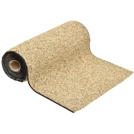 Vidaxl – Dalle extérieure en pierre naturelle 100x40 cm – Revêtement durable en non-tissé PP – Pour création de ruisseaux et dissimulation d'étangs