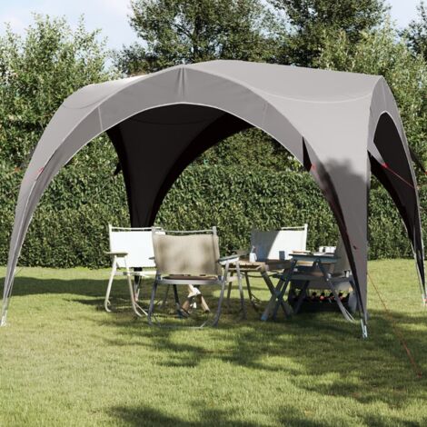 Vidaxl – Tente de fête imperméable 3x6m – Structure en polyester avec revêtement PU – Montage facile avec arceaux en fibre de verre – Poche de rangement intégrée (1/5)