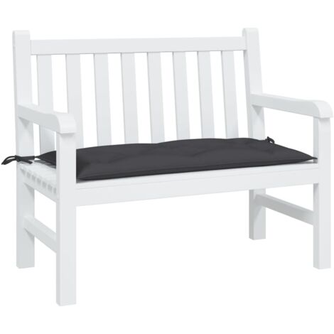 vidaXL Garden Bench Cushion Black 100x50x7cm Oxford Fabric (1/5)