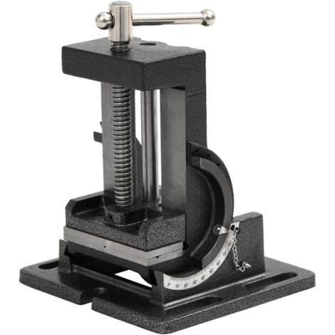 Étau inclinable de perceuse à pression manuelle 110 mm