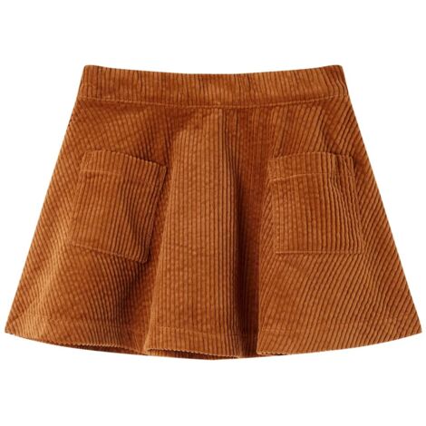 Jupe en velours côtelé marron enfant Gap Outlet EUC 4