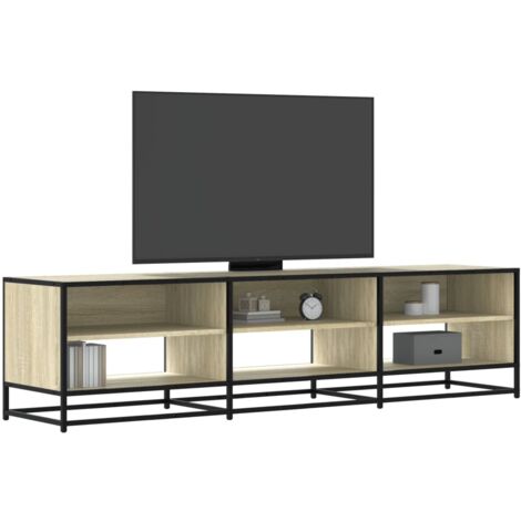 vidaXL TV Cabinet Sonoma Oak 180x40x46 cm Engineered Wood (1/5)