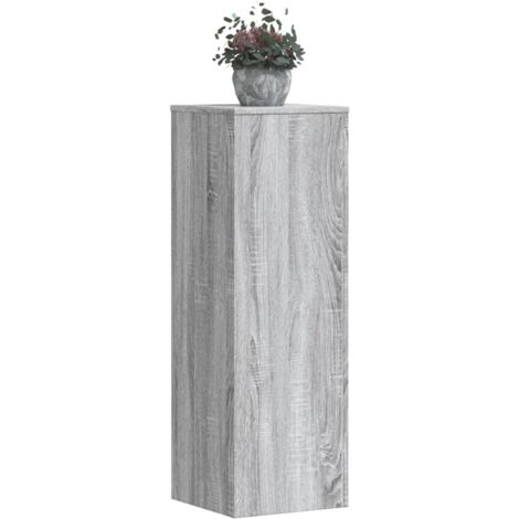 Supports pour plantes 2 pcs sonoma gris bois d'ingénierie vidaXL