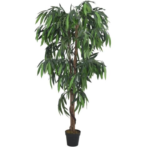 Manguier artificiel 900 feuilles 180 cm vert vidaXL
